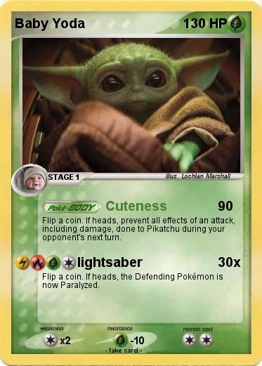 Pokemon Baby Yoda