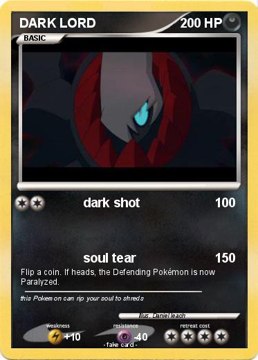 Pokemon DARK LORD