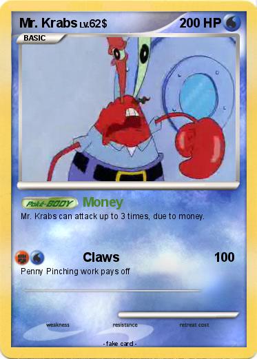 Pokemon Mr. Krabs