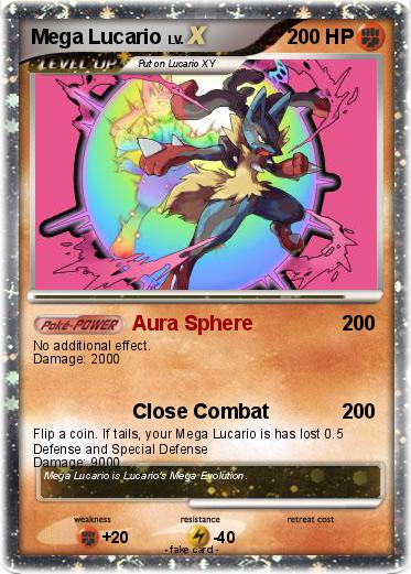 Pokemon Mega Lucario