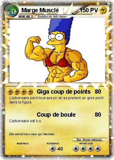 Pokemon Marge Musclé