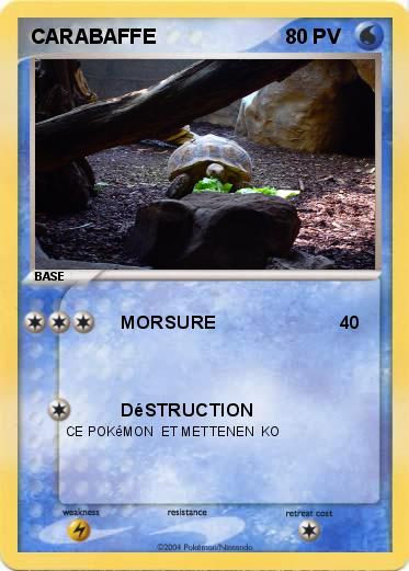 Pokemon CARABAFFE