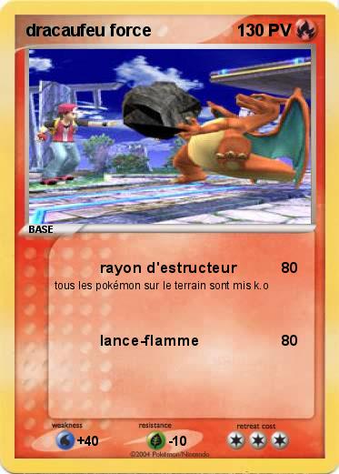 Pokemon dracaufeu force