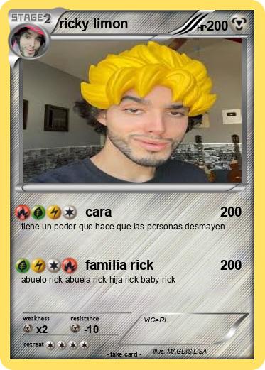 Pokemon ricky limon