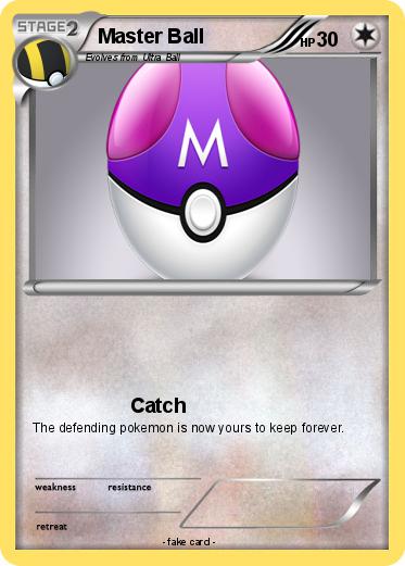 Pokemon Master Ball