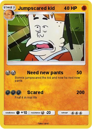Pokemon Jumpscared kid