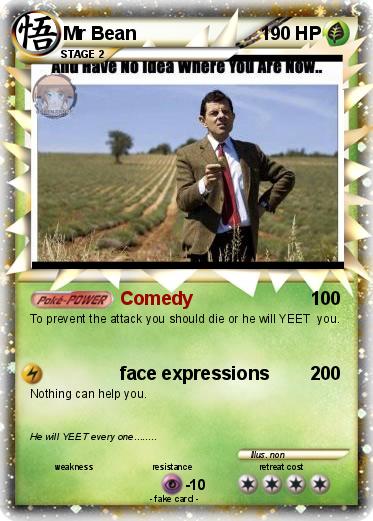 Pokemon Mr Bean