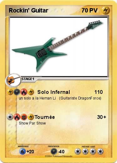 Pokemon Rockin' Guitar