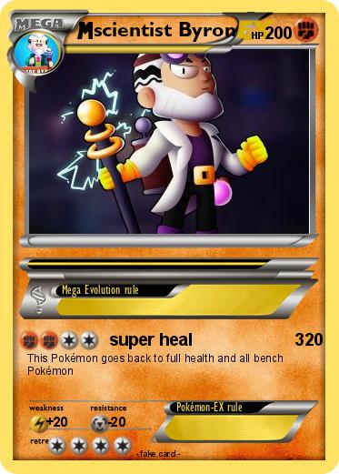 Pokemon scientist Byron