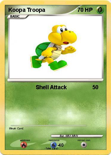 Pokemon Koopa Troopa
