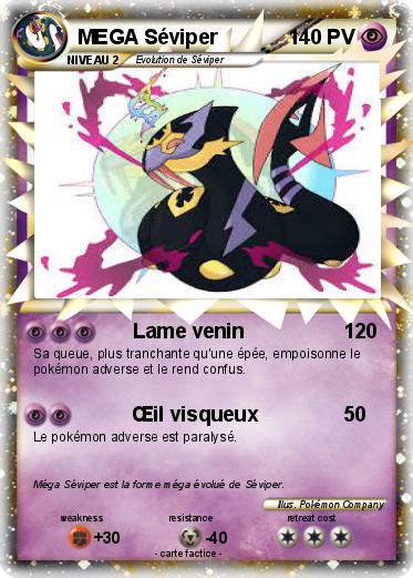 Pokemon MEGA Séviper