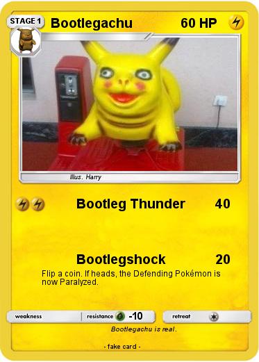Pokemon Bootlegachu