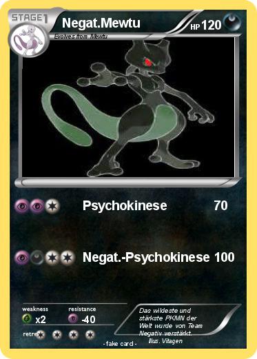 Pokemon Negat.Mewtu