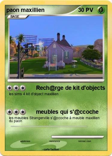 Pokemon paon maxillien