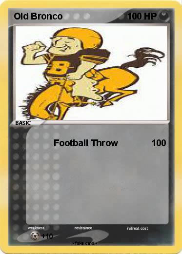 Pokemon Old Bronco