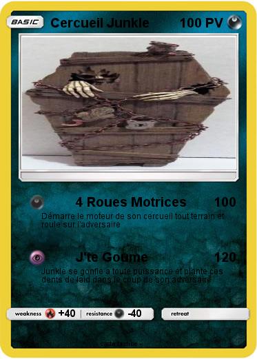 Pokemon Cercueil Junkle