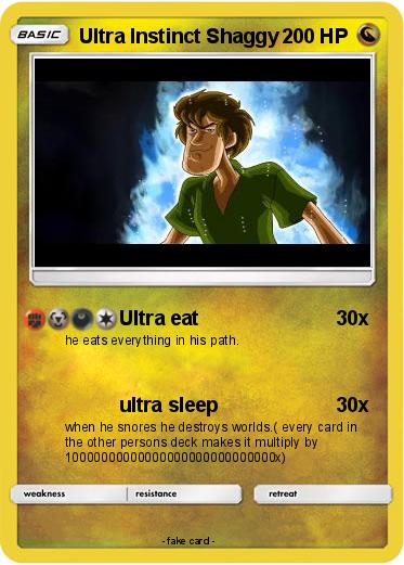 Pokemon Ultra Instinct Shaggy