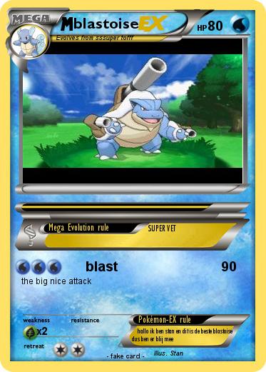 Pokemon blastoise