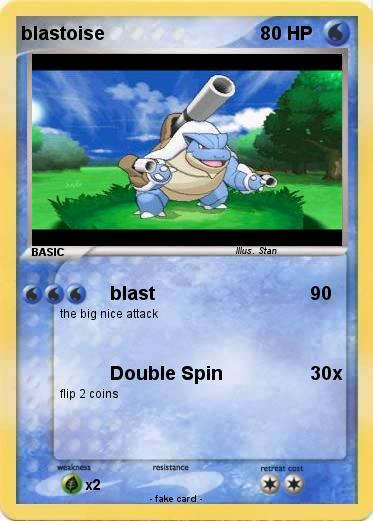 Pokemon blastoise