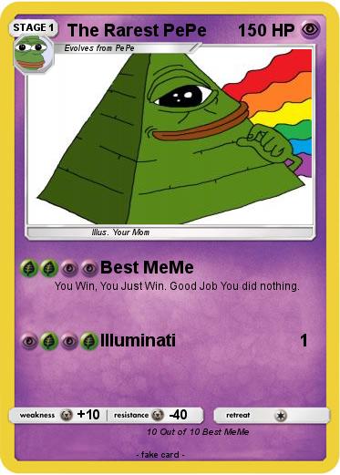 Pokemon The Rarest PePe