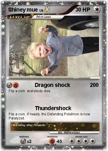 Pokemon Shiney mue