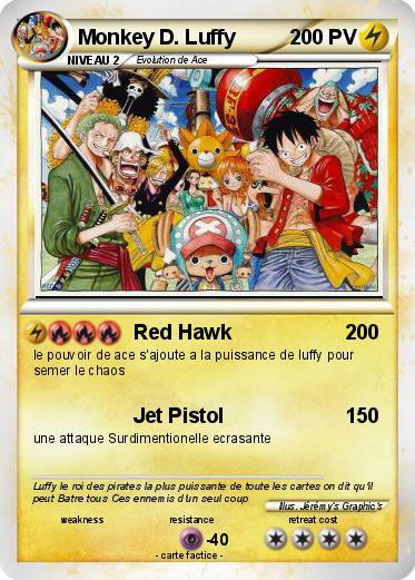 Pokemon Monkey D. Luffy