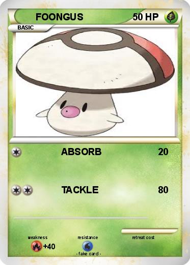 Pokemon FOONGUS