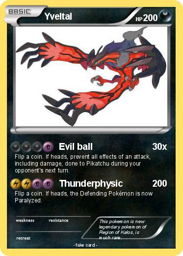 Pokemon Yveltal
