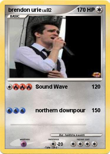 Pokemon brendon urie
