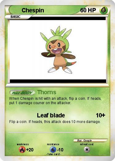 Pokemon Chespin
