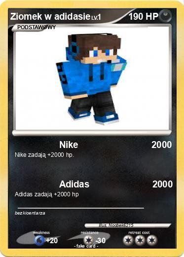 Pokemon Ziomek w adidasie