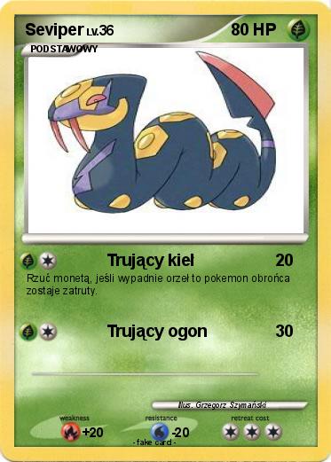 Pokemon Seviper