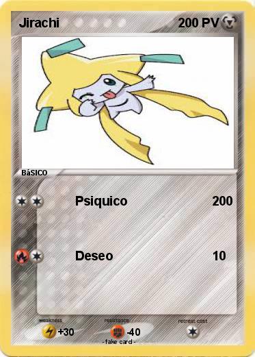Pokemon Jirachi