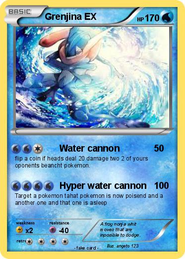Pokemon Grenjina EX