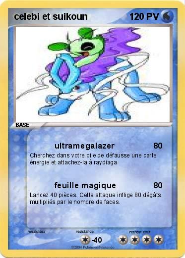 Pokemon celebi et suikoun