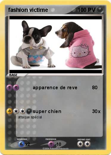 Pokemon fashion victime