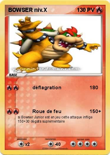 Pokemon BOWSER niv.X