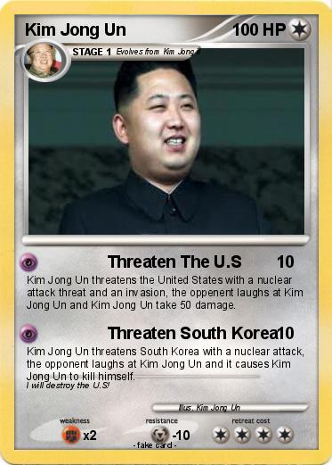 Pokemon Kim Jong Un