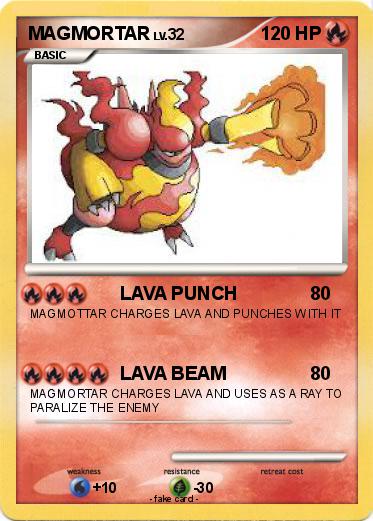 Pokemon MAGMORTAR