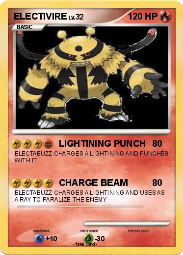 Pokemon ELECTIVIRE