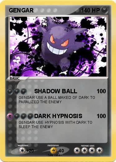 Pokemon GENGAR