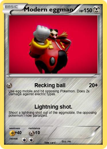 Pokemon Modern eggman
