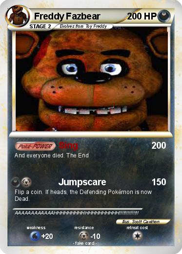 Pokemon Freddy Fazbear
