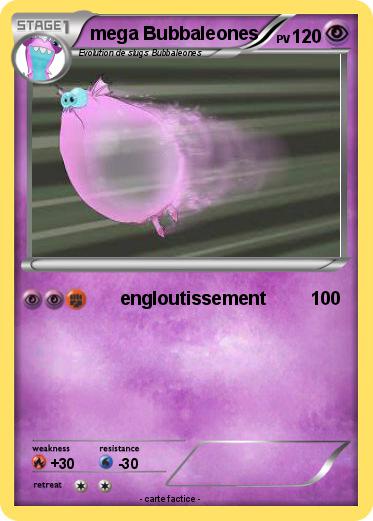 Pokemon mega Bubbaleones