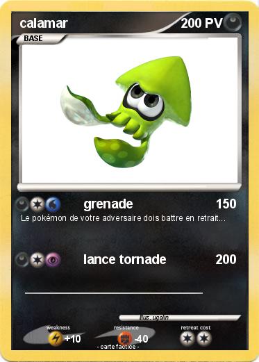 Pokemon calamar
