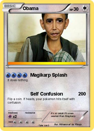 Pokemon Obama