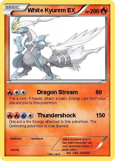 Pokemon White Kyurem EX