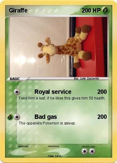 Pokemon Giraffe