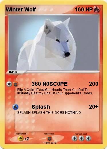 Pokemon Winter Wolf