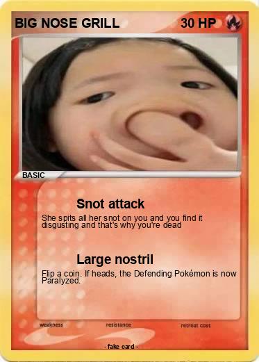 Pokemon BIG NOSE GRILL